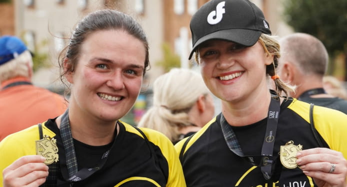 Autism Fundraisers Successfully taking part in the Scottish Half Marathon