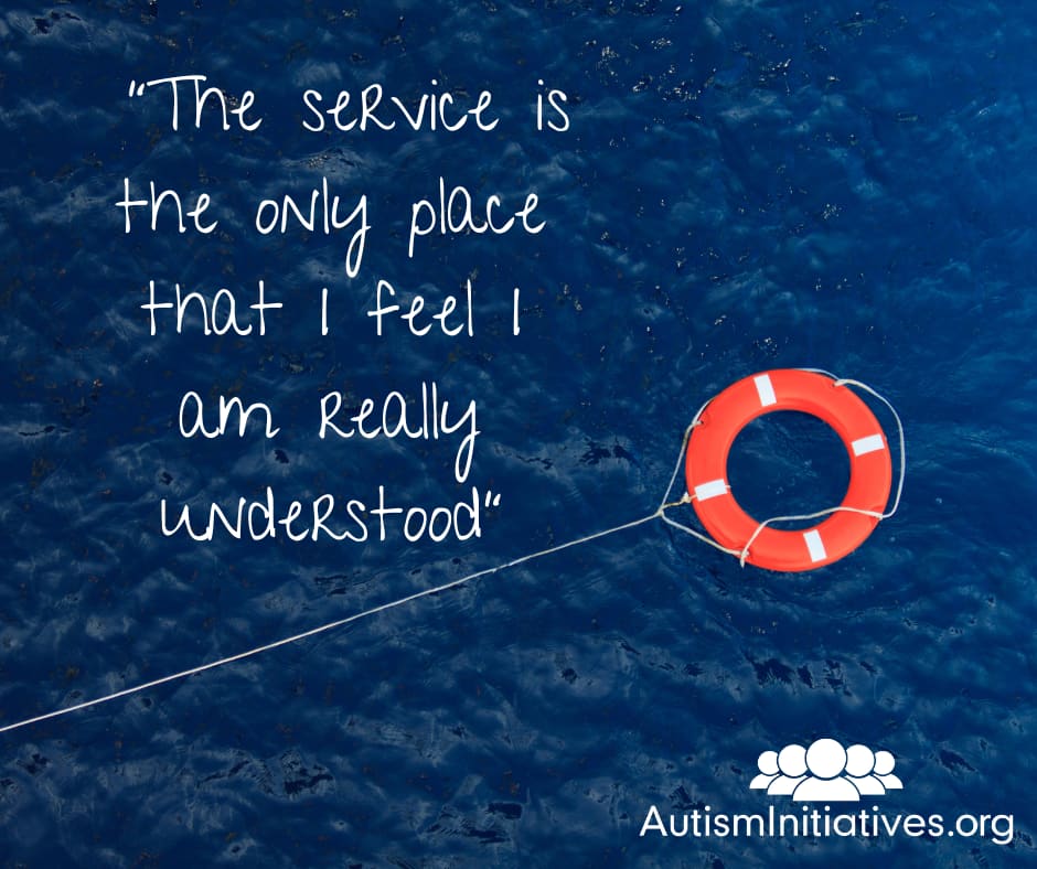 Lifebuoy representing the understanding and vital support provided by Autism Initiatives in Scotland.