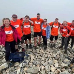 A successful Hike by a group of autism fundraisers